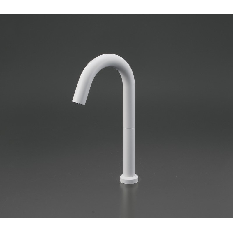 KVK 2302257 センサー水栓 AC100V 白 ロング E1700L3M4 1個（ご注文単位1個）【直送品】