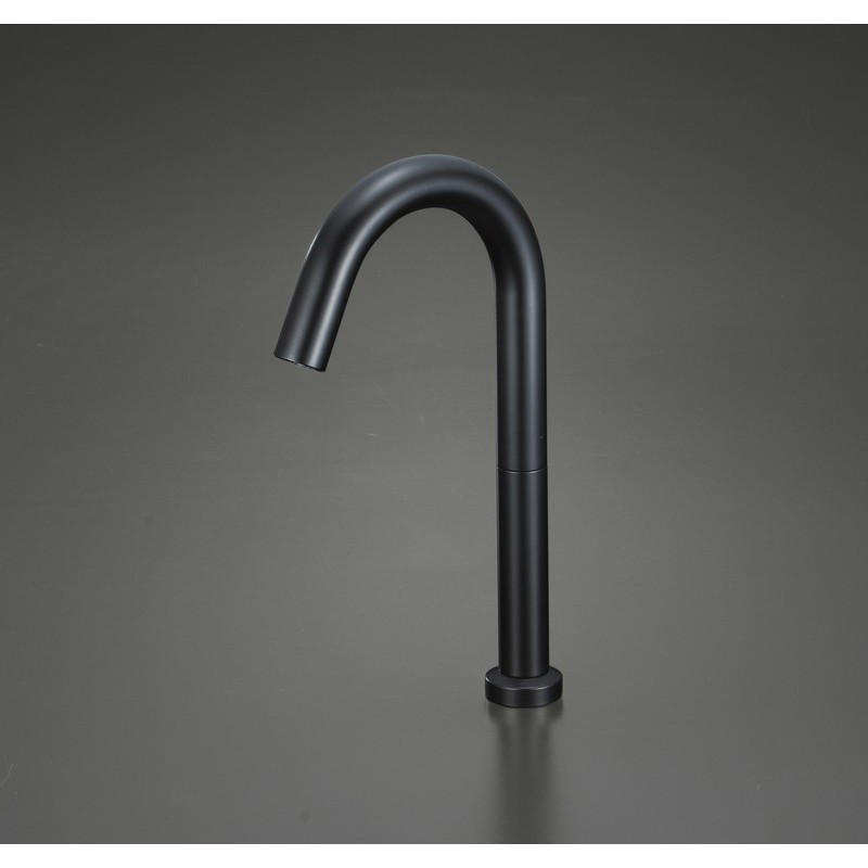 KVK 2302258 センサー水栓 AC100V 黒 ロング E1700L3M5 1個（ご注文単位1個）【直送品】