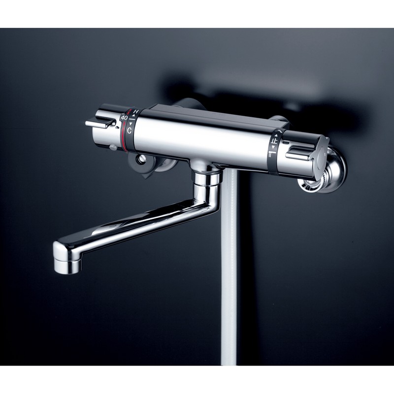 KVK 2302546 サーモスタット式シャワー撥水 KF800THS 1個（ご注文単位1個）【直送品】