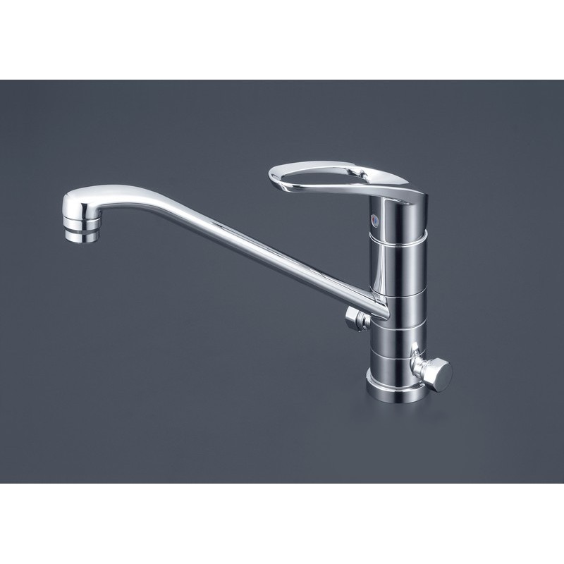 KVK 2300736 流し台混合栓 分岐孔付 KM5041T 1個（ご注文単位1個）【直送品】