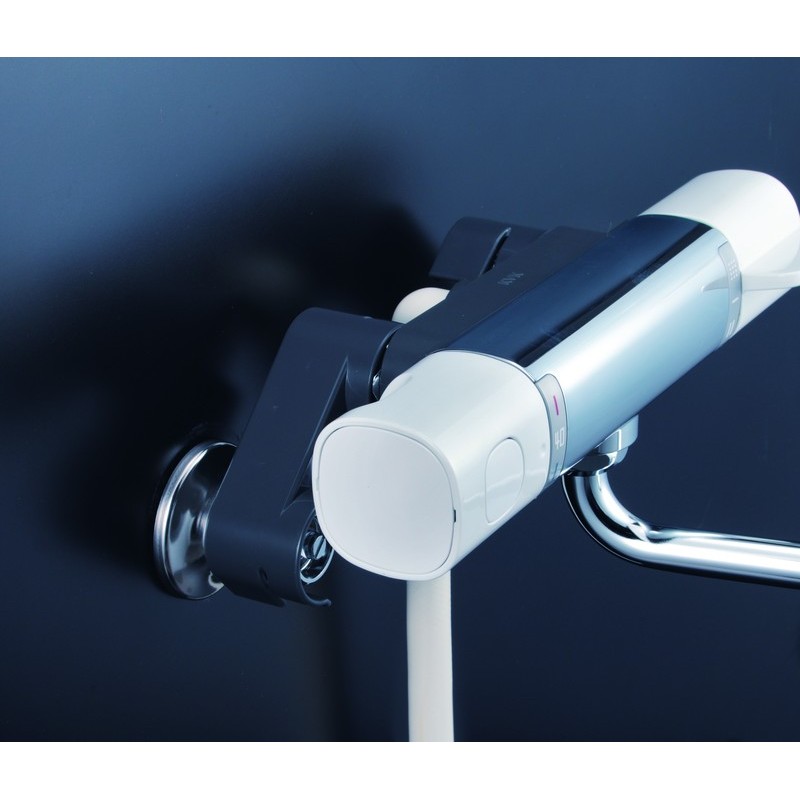 KVK 2302053 サーモシャワー 伸縮自在パイプ付 FTB100KRJ 1個(ご注文単位1個)【直送品】