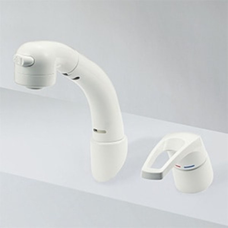 KVK 2302966 寒シングル洗髪シャワー/45度傾斜 KM8019ZN 1個（ご注文単位1個）【直送品】