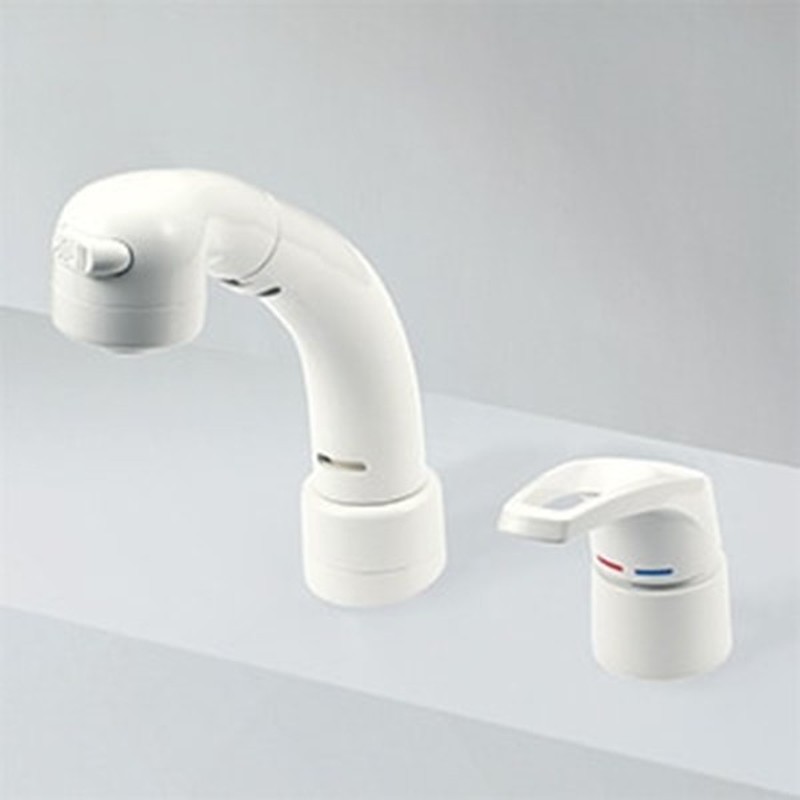 KVK 2302972 寒シングル洗髪シャワー/11度傾斜 KM8039ZN 1個（ご注文単位1個）【直送品】