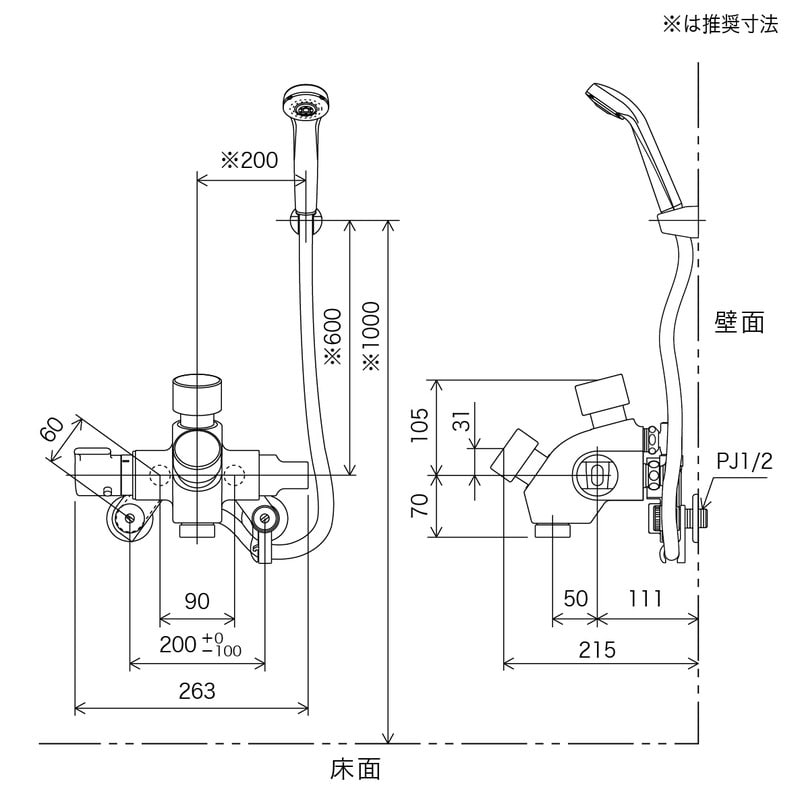 KVK 2302070 自閉サーモスタット KF3040NSV 1個(ご注文単位1個)【直送品】