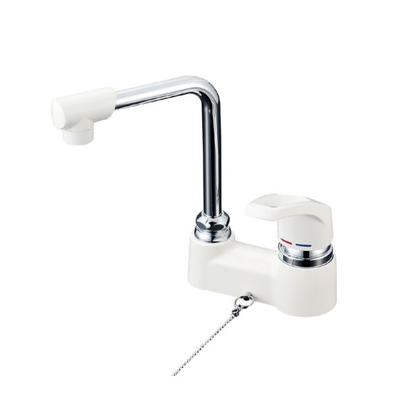 KVK 2300845 KV 洗面混合栓 ゴム栓なし KM7024 1個（ご注文単位1個）【直送品】