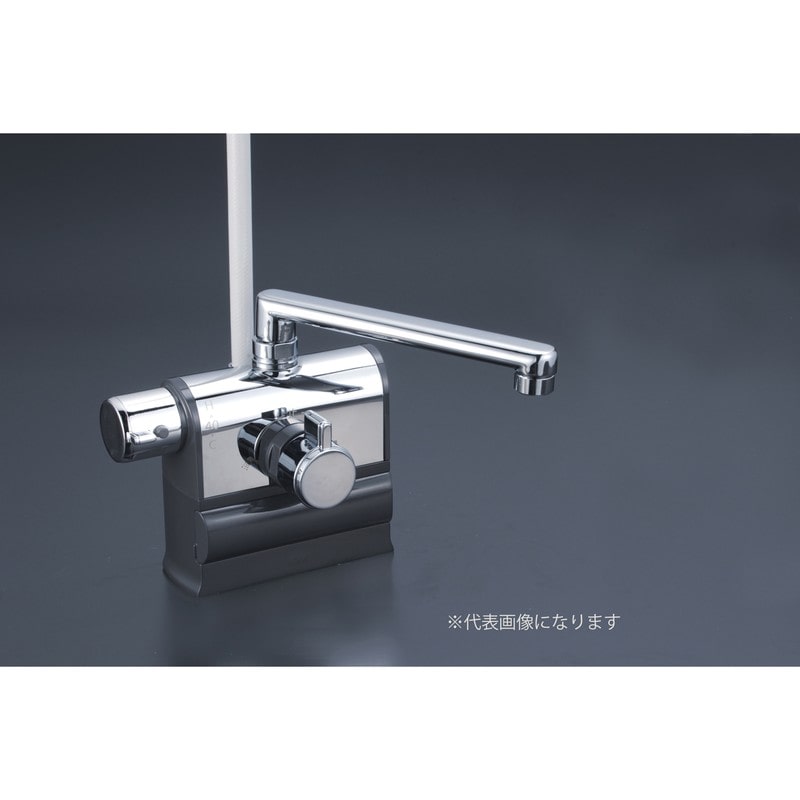 KVK 2303123 デッキ形サーモスタット式シャワー KF3008LR2HS 1個（ご注文単位1個）【直送品】