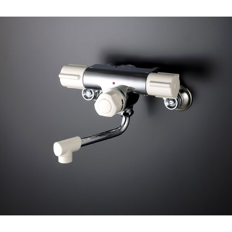 KVK 2300517 寒 定量2ハンドル混合栓 KM59W 1個（ご注文単位1個）【直送品】