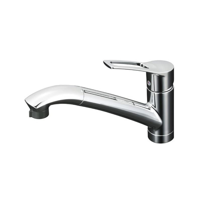 KVK 2300725 寒 流し台シャワー混合栓 KM5031ZT 1個（ご注文単位1個）【直送品】