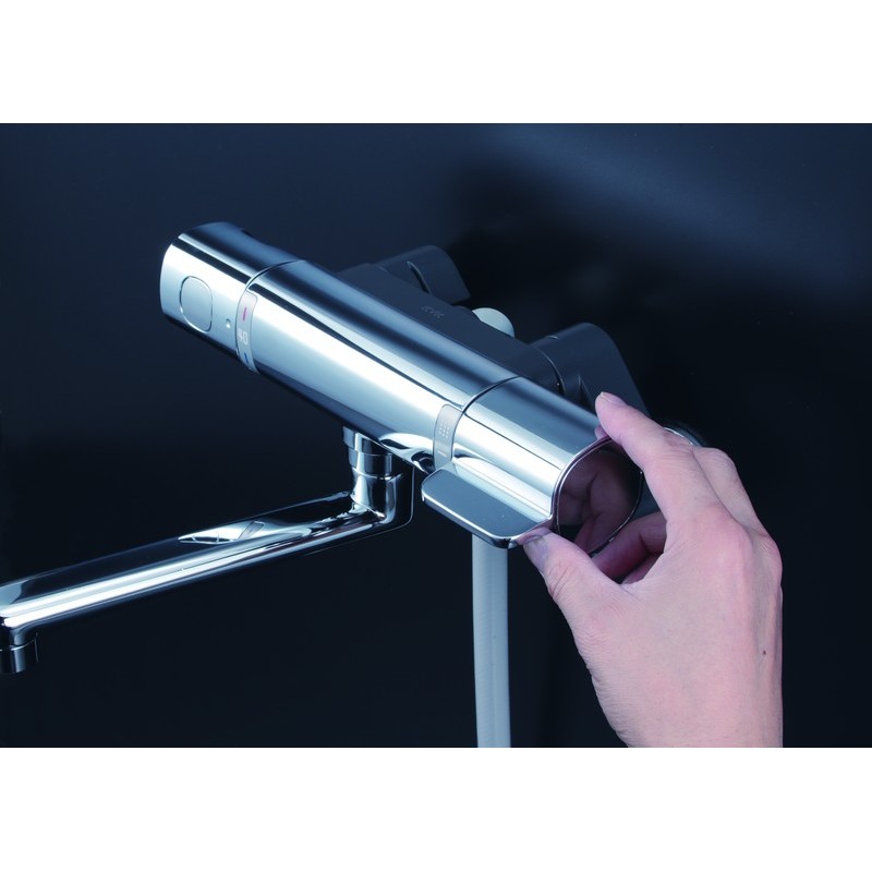 KVK 2302019 サーモシャワー80mmパイプ付 FTB100KR8T 1個（ご注文単位1個）【直送品】