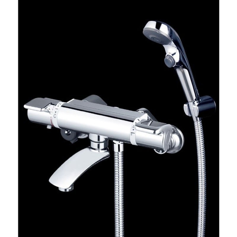 KVK 2300433 寒 サーモシャワーフルメッキヘッド付 KF890WS2 1個（ご注文単位1個）【直送品】