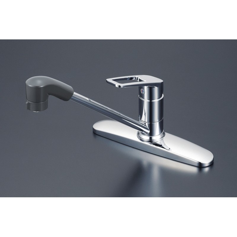 KVK 2302363 台付シングルシャワー付混合栓 KM5006TF 1個（ご注文単位1個）【直送品】