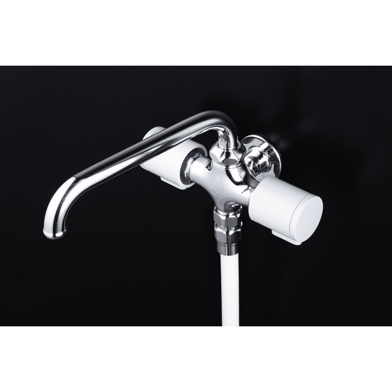 KVK 2300096 寒 ハンドシャワー付水栓 K18F 1個（ご注文単位1個）【直送品】