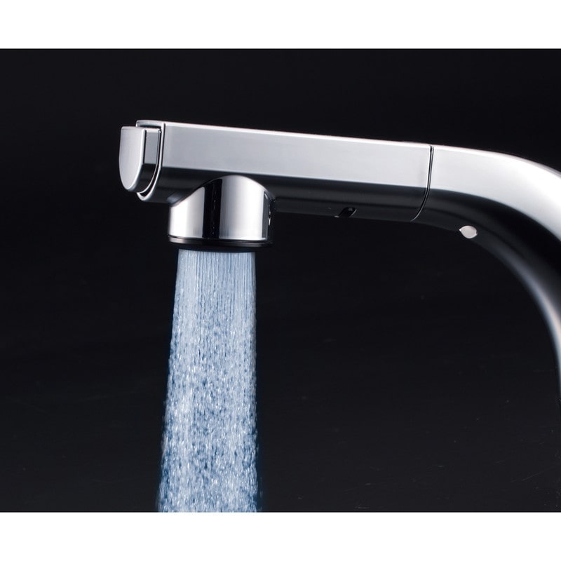 KVK 2302643 洗面用シングルレバー式シャワーeレバー撥水 FSL120DZETHS 1個(ご注文単位1個)【直送品】