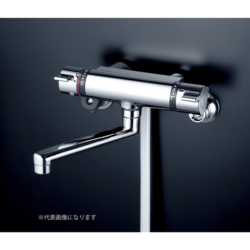 KVK 2302609 サーモスタット式シャワー 240mmパイプ 寒冷地 KF800WTR2HS 1個（ご注文単位1個）【直送品】