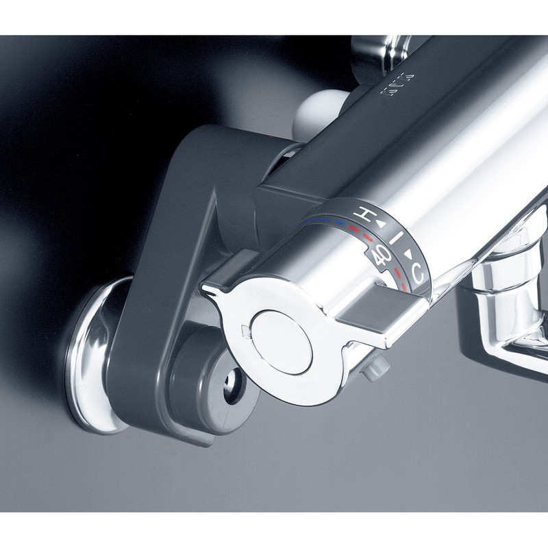 KVK 2302609 サーモスタット式シャワー 240mmパイプ 寒冷地 KF800WTR2HS 1個(ご注文単位1個)【直送品】