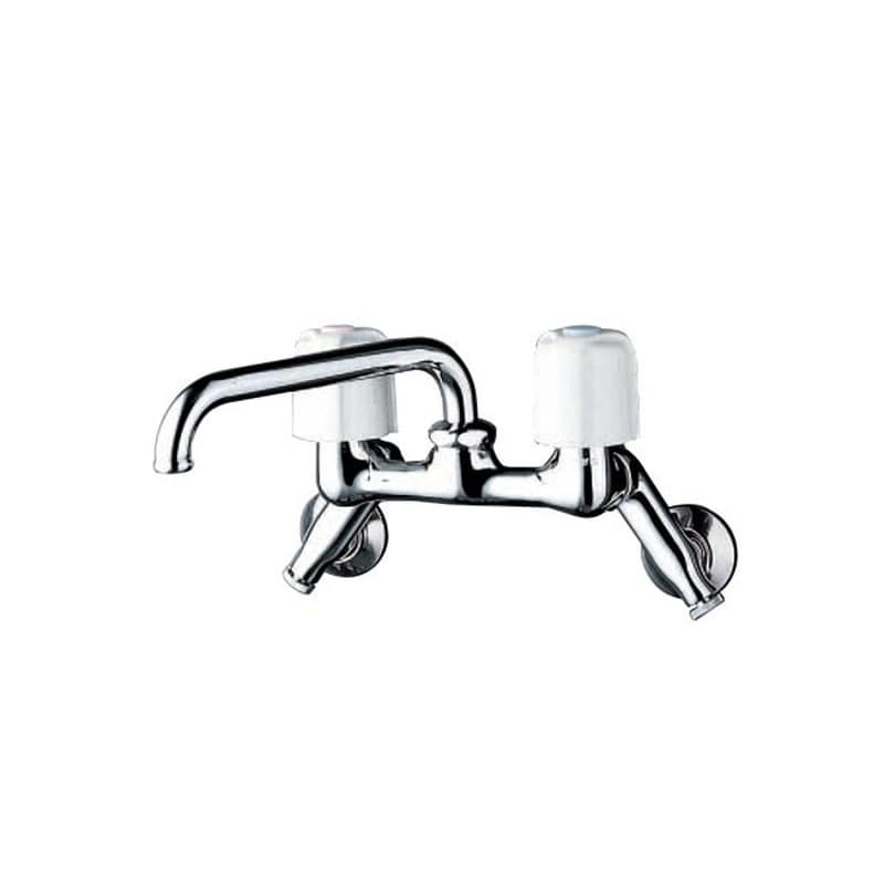 KVK 2300494 寒 2ハンドル混合栓 KM14N2WZ 1個（ご注文単位1個）【直送品】