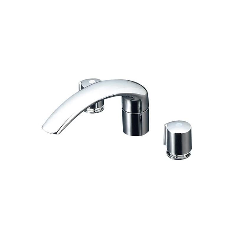 KVK 2300532 2ハンドル混合栓 ナット接続 KM70CU 1個（ご注文単位1個）【直送品】