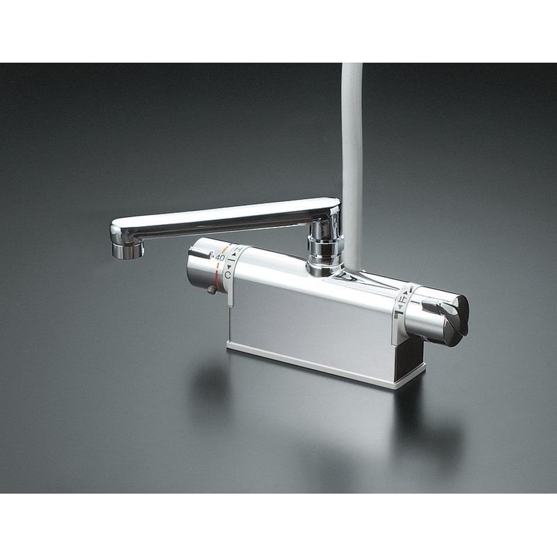 KVK 2300328 デッキサーモシャワーメッキワンストップ付 KF771TS2 1個（ご注文単位1個）【直送品】