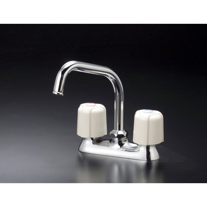 KVK 2300495 流し台2ハンドル混合栓 KM17NE 1個（ご注文単位1個）【直送品】