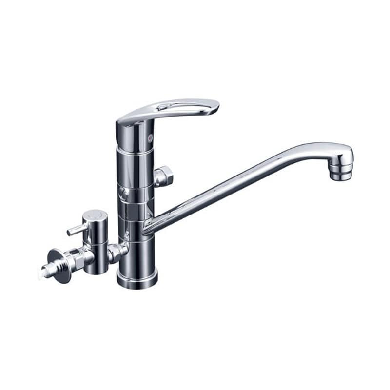 KVK 2300744 寒流し台混合栓止水付 KM5041ZCTTU2 1個（ご注文単位1個）【直送品】