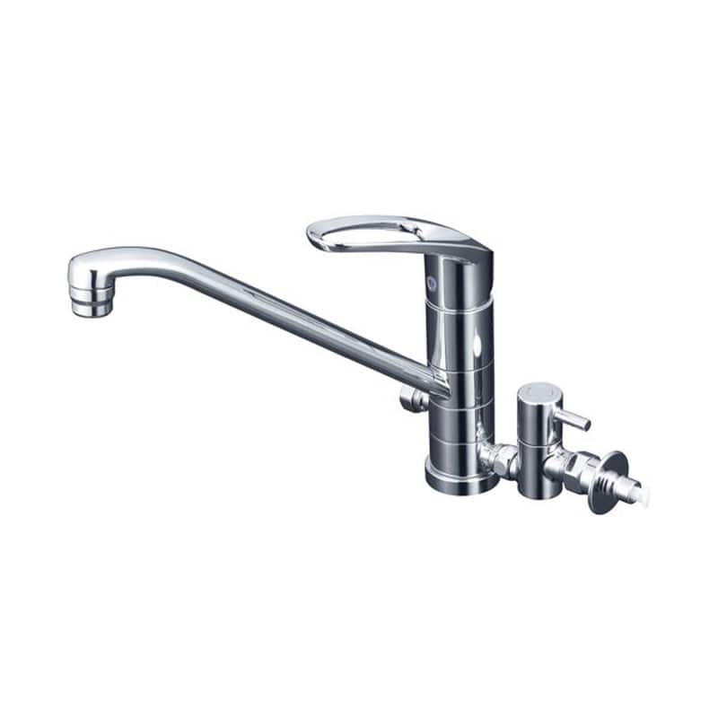 KVK 2300750 寒流し台混合栓止水栓付 KM5041ZTTU 1個（ご注文単位1個）【直送品】