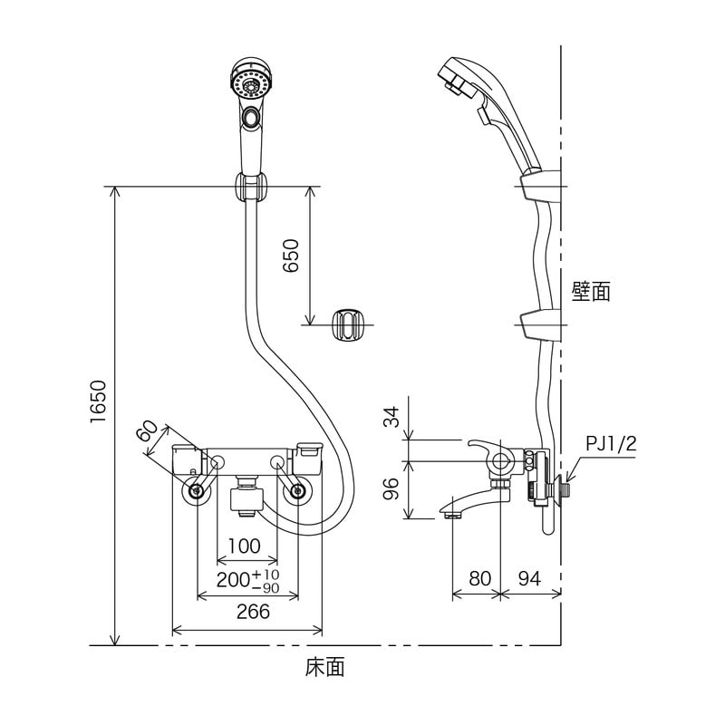 KVK 2300429 サーモシャワーeシャワー3way仕様 KF890ES 1個(ご注文単位1個)【直送品】
