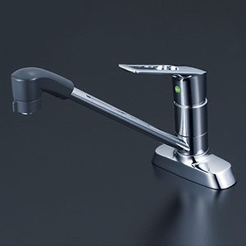 KVK 2302873 寒シングルシャワー付混合栓 200mmパイプ付 KM5081ZTFR2EC 1個（ご注文単位1個）【直送品】