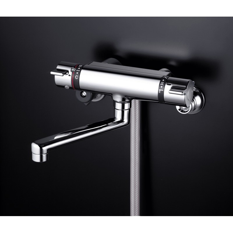 KVK 2300370 サーモシャワーフルメタルシャワーヘッド付 KF800TMB 1個（ご注文単位1個）【直送品】