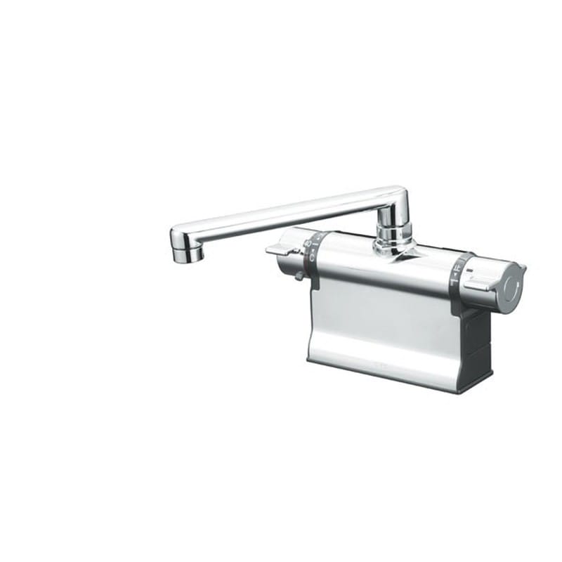 KVK 2300598 寒 デッキサーモスタット混合栓 190 KM3011ZT 1個（ご注文単位1個）【直送品】