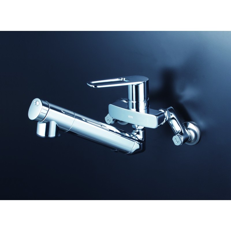 KVK 2302581 浄水器シングル混合栓eレバー MSK110KEJST 1個（ご注文単位1個）【直送品】