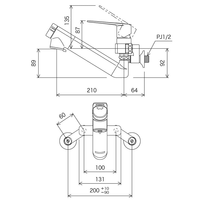 KVK 2302581 浄水器シングル混合栓eレバー MSK110KEJST 1個(ご注文単位1個)【直送品】