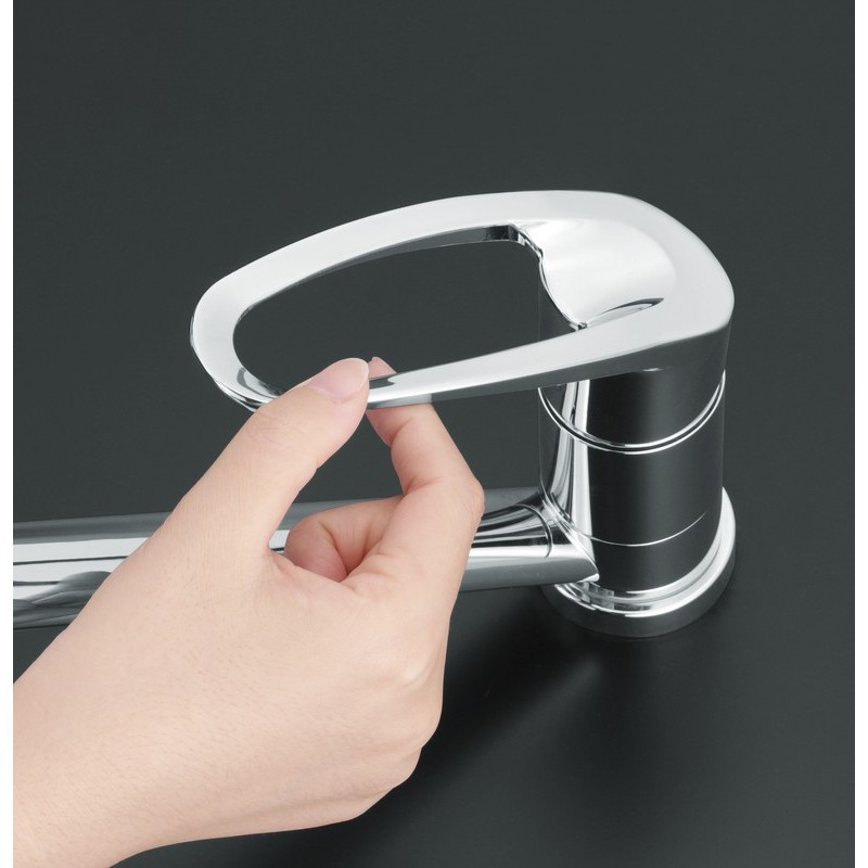 KVK 2302395 流台シャワー付混合栓 KM5041CTF 1個(ご注文単位1個)【直送品】