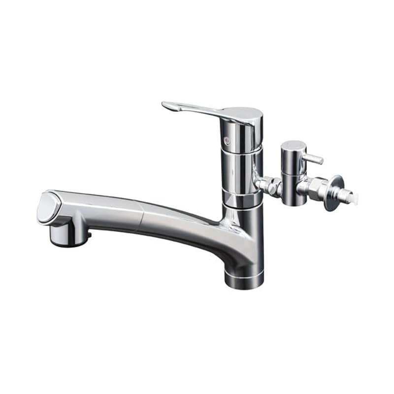 KVK 2300716 寒 流し台混合栓 分岐栓 KM5021ZTTU 1個（ご注文単位1個）【直送品】