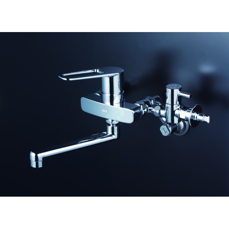 KVK 2302132 給水給湯接続シングル混合栓 MSK110KBT 1個（ご注文単位1個）【直送品】