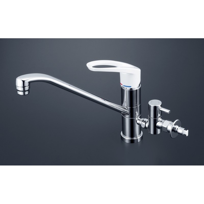 KVK 2300730 流し台混合栓 止水栓付 KM5041CTU 1個（ご注文単位1個）【直送品】