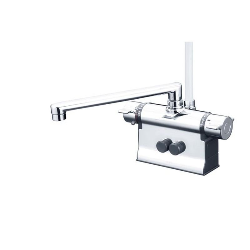 KVK 2300447 寒 デッキサーモシャワー240パイプ KF3011ZTR2 1個（ご注文単位1個）【直送品】