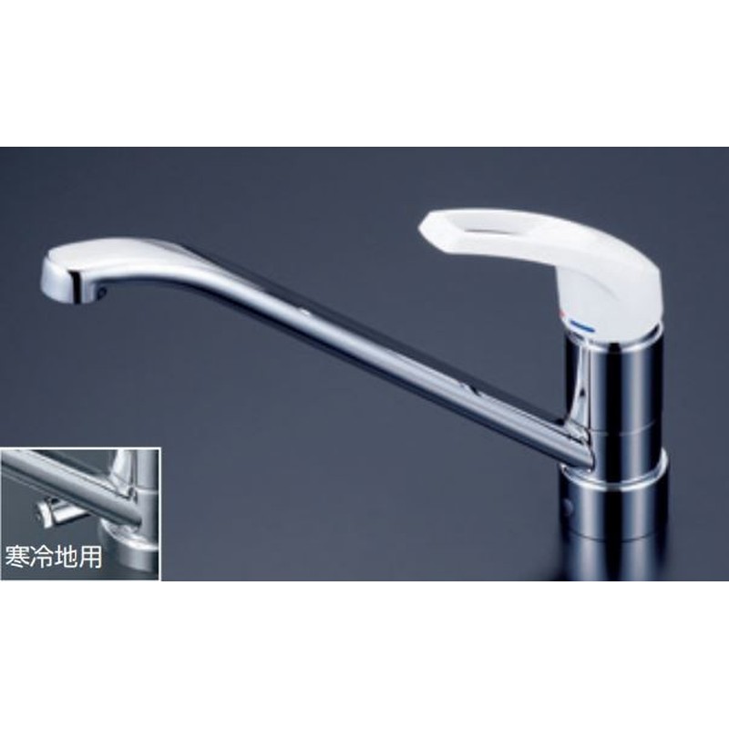 KVK 2302414 寒 流台混合栓 上面施工 KM5211ZJ 1個（ご注文単位1個）【直送品】