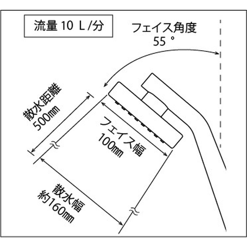 KVK 2303107 大流量シャワーヘッドZAAVAザーヴァ ARB380 1個（ご注文単位1個）【直送品】