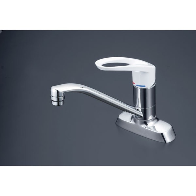 KVK 2300762 流し台混合栓 200mmP付 KM5081R20 1個（ご注文単位1個）【直送品】