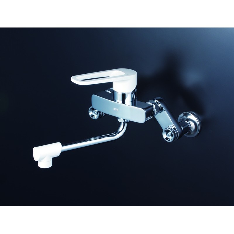 KVK 2302124 楽締ソケットシングル混合栓 MSK110KRJ 1個（ご注文単位1個）【直送品】