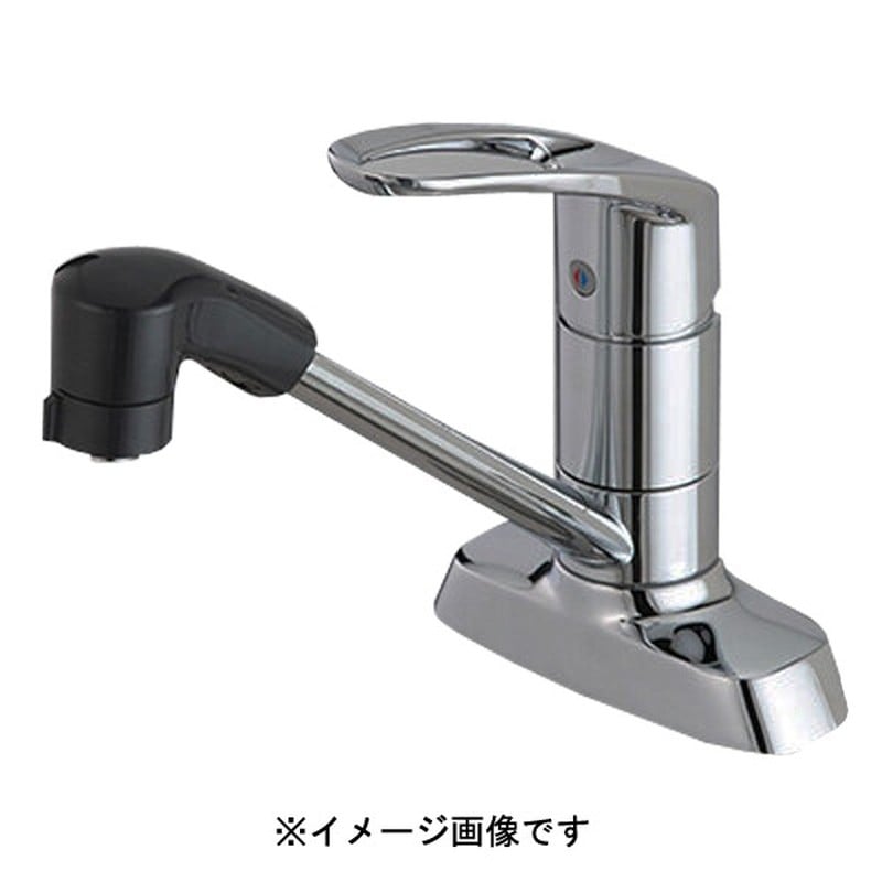 KVK 2302868 シングルシャワー付混合栓200mmパイプ付 KM5081TFR2 1個（ご注文単位1個）【直送品】