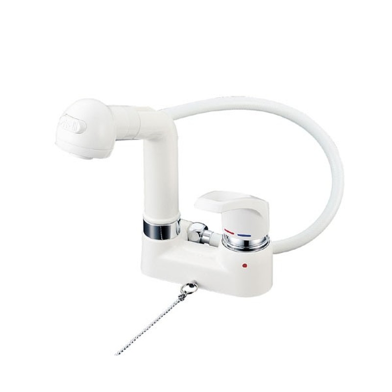 KVK 2300858 洗髪シャワー 栓付 KM8004GS 1個(ご注文単位1個)【直送品】