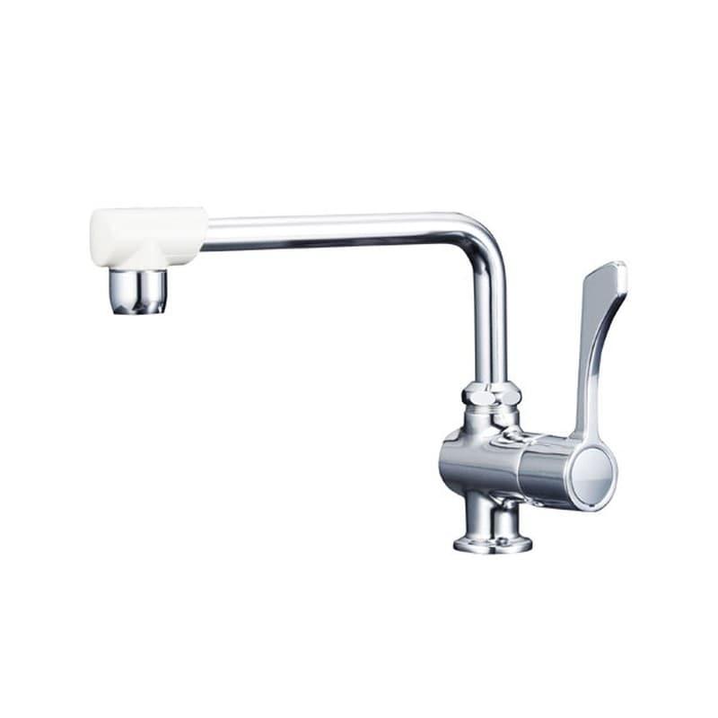 KVK 2300228 ワンタッチハンドル付立型自在水栓 K1802FR2 1個(ご注文単位1個)【直送品】