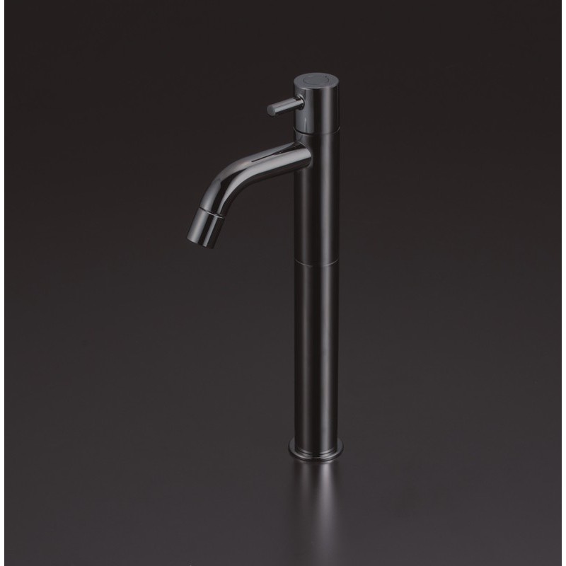 KVK 2302181 陶器カラー水栓 黒めっき LFK612X-187BN 1個(ご注文単位1個)【直送品】