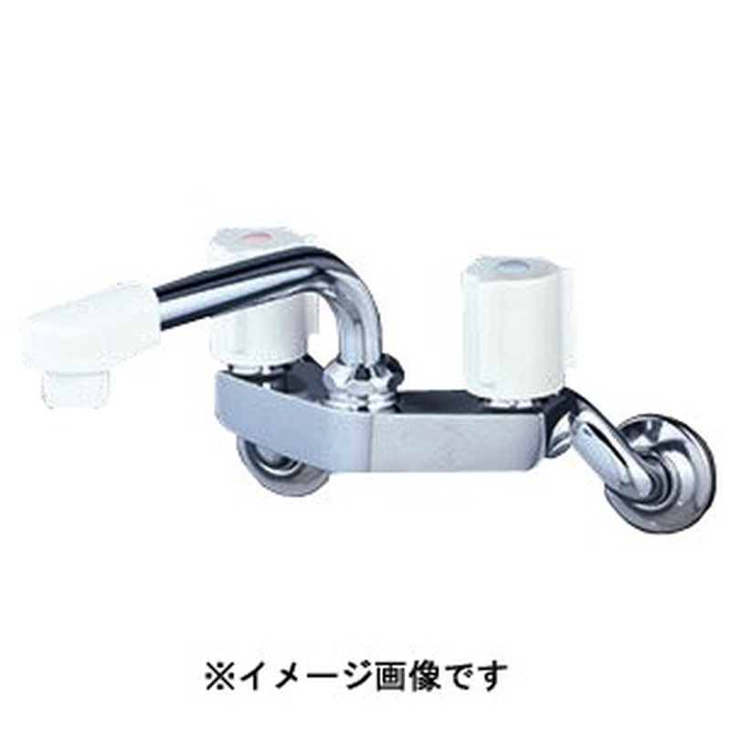 KVK 2302579 2ハンドル混合栓 KM4G3ZN 1個(ご注文単位1個)【直送品】