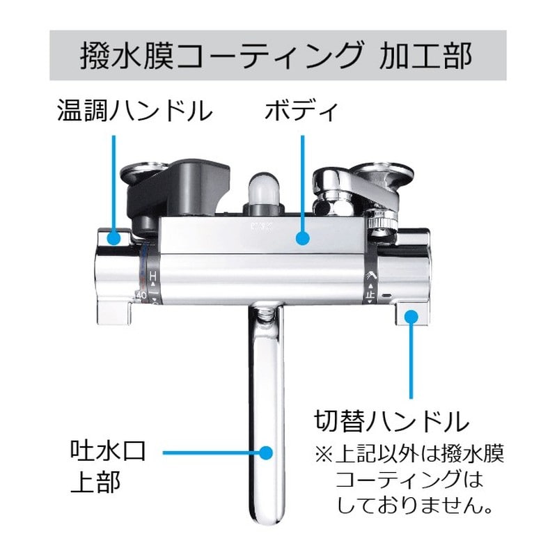 KVK 2302608 サーモスタット式シャワー 240mmパイプ仕様 KF800TR2HS 1個（ご注文単位1個）【直送品】