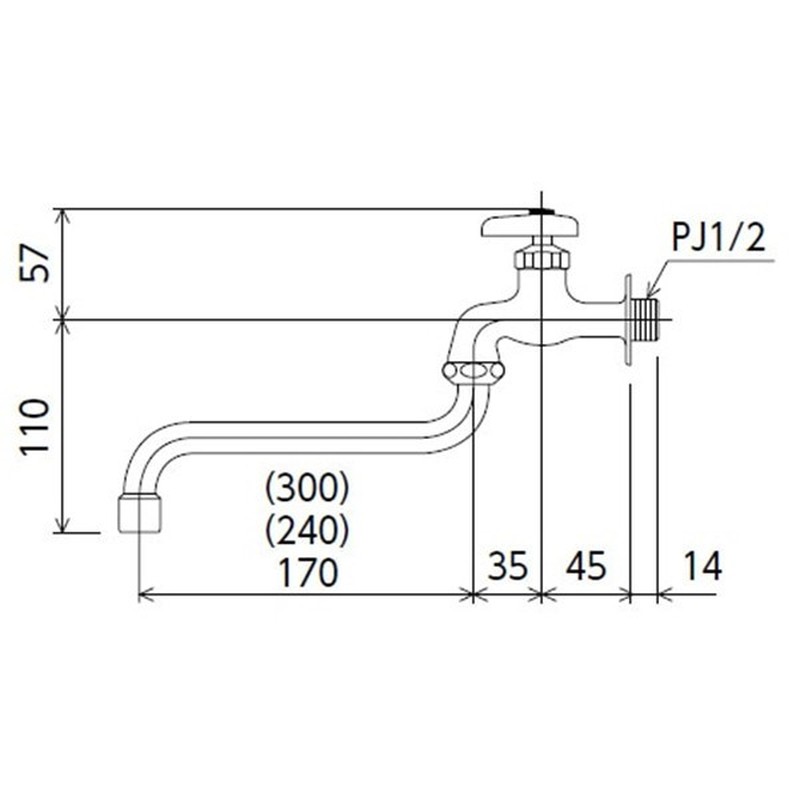 KVK 2302700 泡沫自在水栓 K3FR24 1個(ご注文単位1個)【直送品】