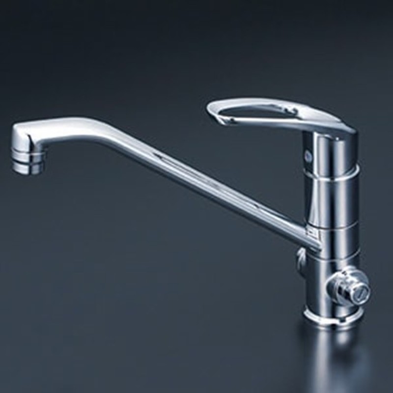 KVK 2302878 寒シングル混合栓止水栓付 KM5151ZT 1個(ご注文単位1個)【直送品】