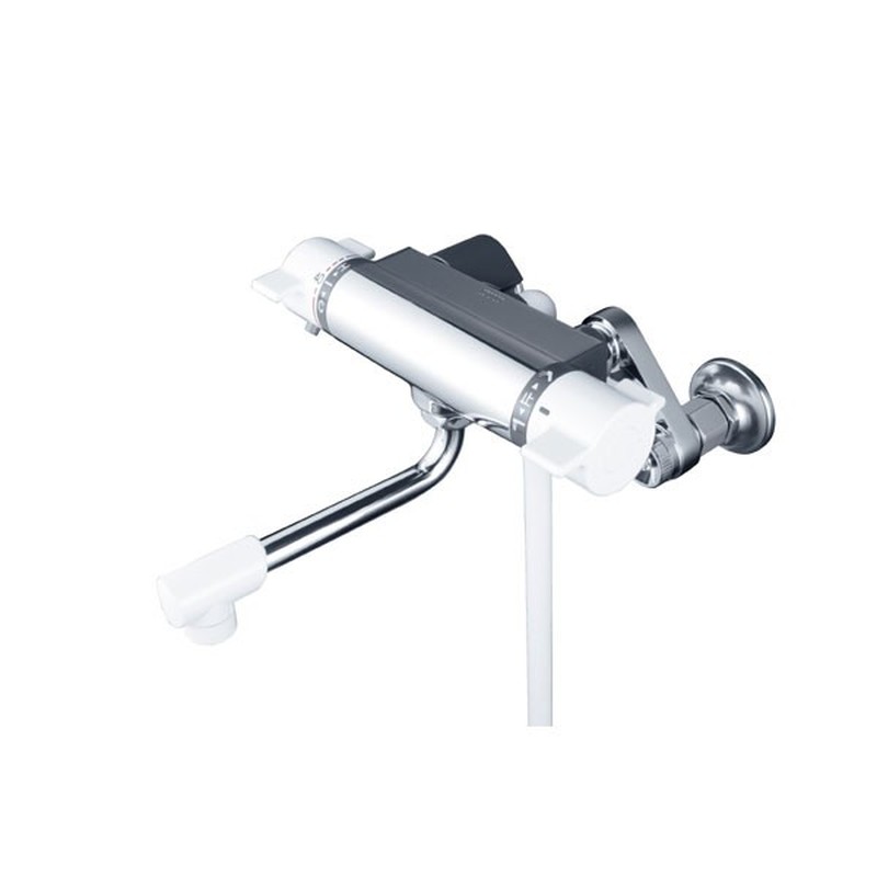 KVK 2300380 寒 サーモシャワー楽締ソケット付 KF800WHA 1個(ご注文単位1個)【直送品】