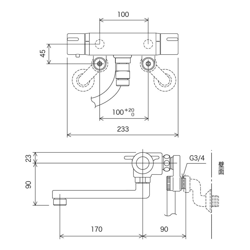 KVK 2300378 取替用サーモシャワー KF800UT 1個(ご注文単位1個)【直送品】